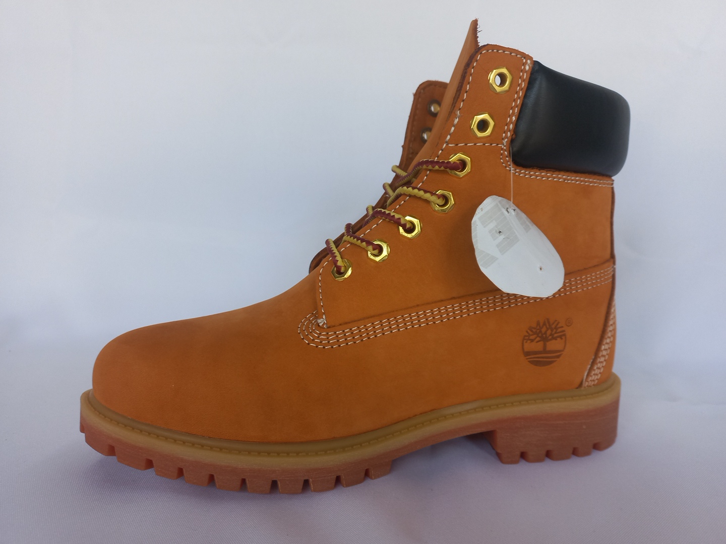 Botas timberland color piel