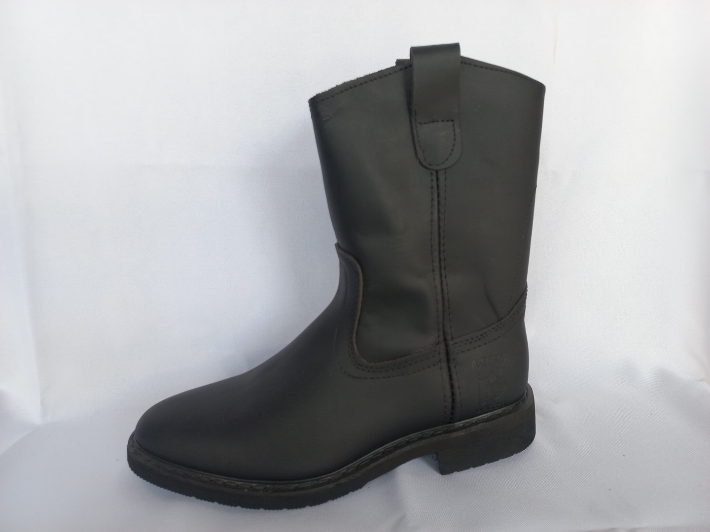 Azteca Boots botas de trabajo negras
