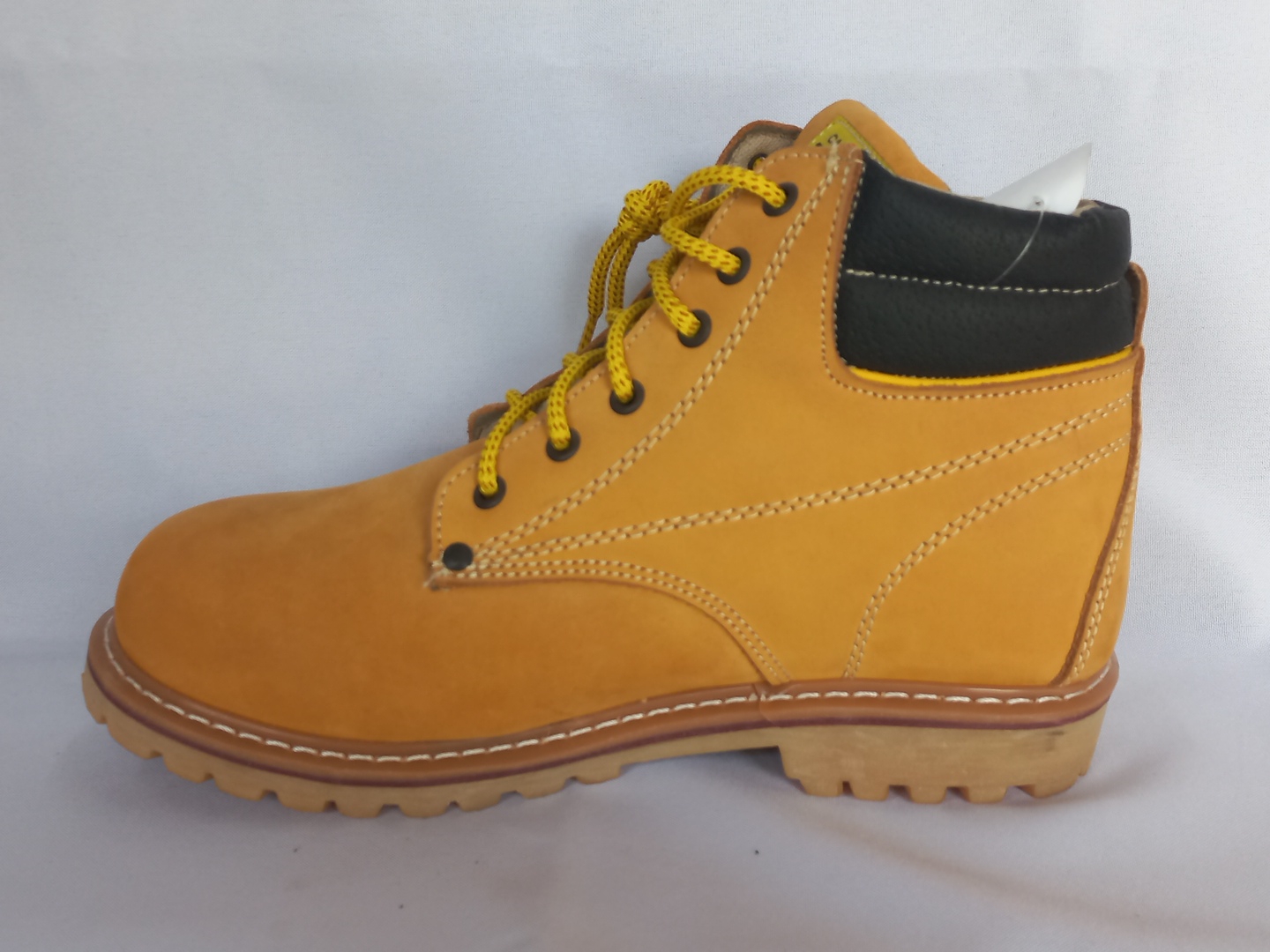 Calzado Crick Botines industriales color miel