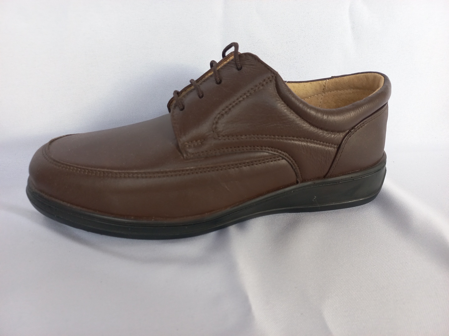 Ezmart Zapato Derby color tabaco