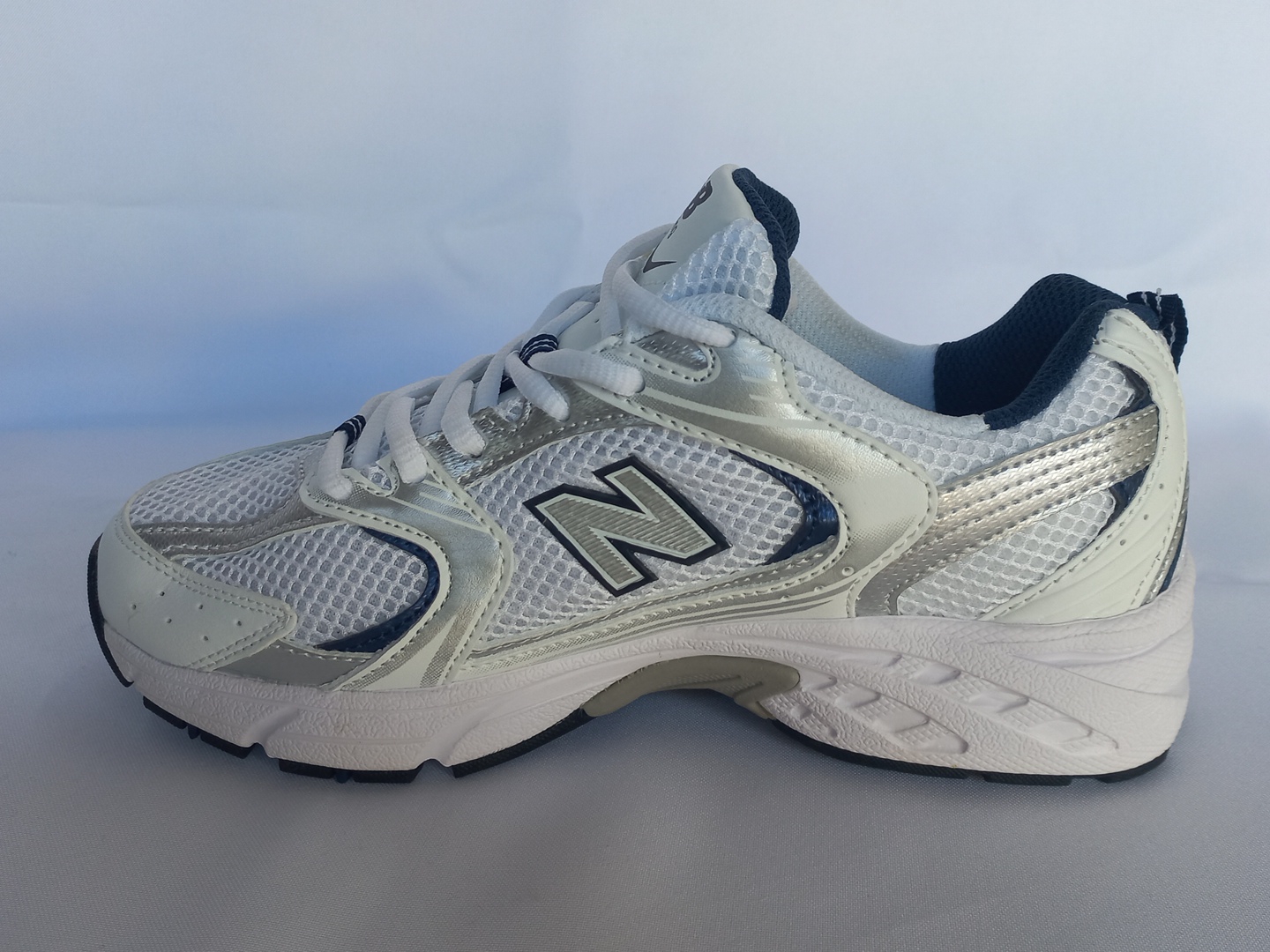 New Balance 530 White/Silver Metalic